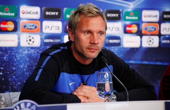 27.09.2010 Schweiz Fussball Champions League Pressekonferenz mit Trainer Thorsten Fink (FC Basel) 
