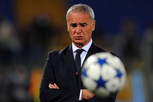 AS Rom (rot) vs CFR Cluj: - Claudio Ranieri, coach Rom 