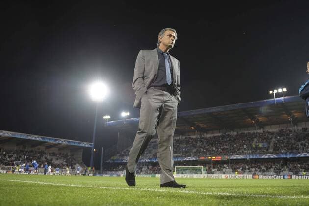AJ Auxerre - Real Madrid CF - Champions League 2010 2011 - 28.09.2010: Trainer Jose Mourinho (Real Madrid) - xJBxAutissierx 