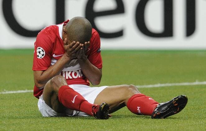 MOSCOW, Spartak Moscow s Welliton has been injured during the Champions League Group F football match in Moscow. Spartak won 3-0.  RE0D8CA3 o0 EnttÃ¤uschung