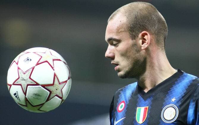 Inter Mailand - SV Werder Bremen (weiß) Wesley Sneijder 