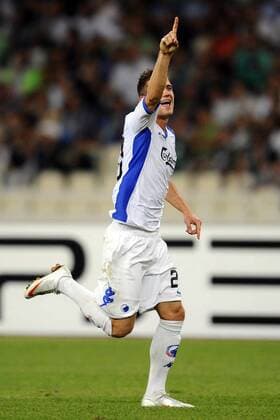 Champions League - Martin Vingaard, FC Kopenhagen - Jubel  o0 Jubel Freude