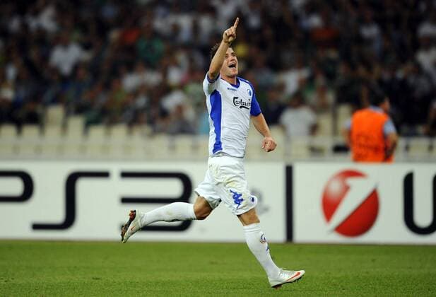Champions League - Martin Vingaard, FC Kopenhagen - Jubel  o0 Jubel Freude
