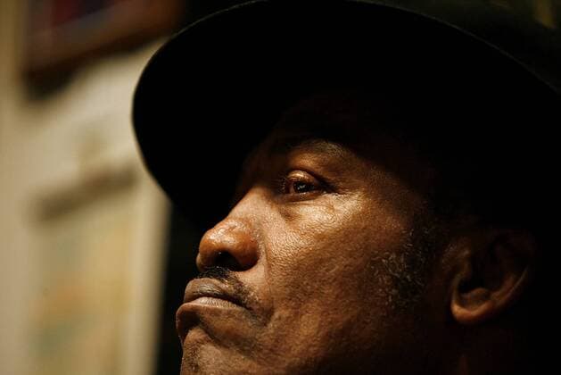 Nov. 13, 2006 - Philadelphia, Smokin Joe Frazier (USA) sits inside his North Philadelphia gym. - ZUMAc51
