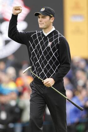 Golf - Ryder Cup 2010 - Day One Fourballs (day 2) Martin Kaymer (GER) of the European Ryder Cup Team at Celtic Manor, Newport 
