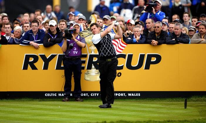 Lee Westwood (England) of Team Europe tees off The 2010 Ryder Cup Day 2 The 2010 Ryder Cup Day 2 2nd October, 2010 EDITORIAL USE ONLY. No use with unauthorised audio, video, data, fixture lists, club league logos or live services. Online in-match use limited to 120 images, no video emulation. No use in betting, games or single club league player publications.