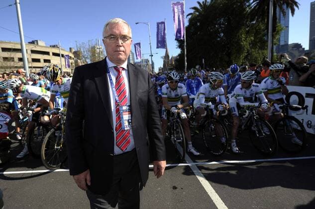 Rad WM 2010 - Strassenrennen in Geelong (Melbourne) - UCI Präsident Pat McQuaid (Irland) - PHOTONEWS - 