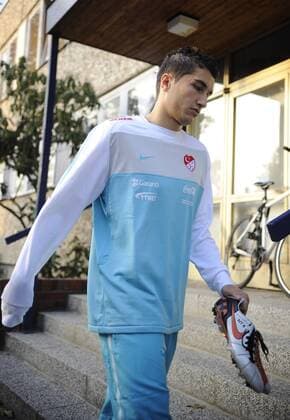 Nuri Sahin, Training der Türkischen Nationalmannschaft im Potsdamer Karl-Liebknecht-Stadion, Fußball, Saison 2010 2011, Potsdam, 04.10.2010,