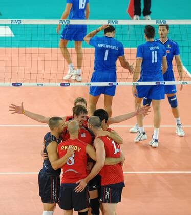 Jubel USA - USA (rot) vs. Italien (blau) AntoniettaXBaldassarre o0 Freude