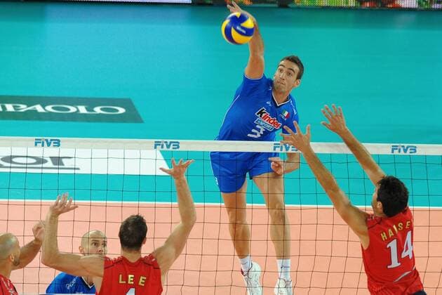 Simone Parodi (hi.) - USA (rot) vs. Italien (blau) AntoniettaXBaldassarre