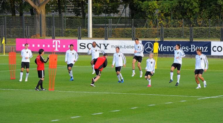 Berlin 06.10.2010 - Training Deutschland