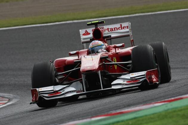 Friday Practice 1, Fernando Alonso (ESP), Scuderia Ferrari, F10 Japanese Grand Prix  o0 Training