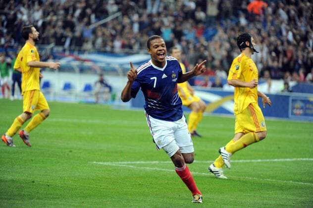 Frankreich (blau) vs. Rumänien (gelb) - Loic REMY - - xAnthonyxBibardxFEPx -  o0 Jubel, Freude,
