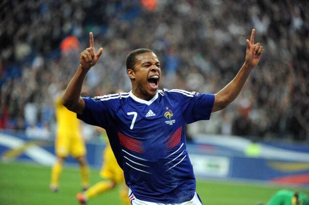 Frankreich (blau) vs. Rumänien (gelb) - Loic REMY - - xAnthonyxBibardxFEPx -  o0 Jubel, Freude,