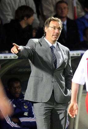 Frankreich (blau) - Luxemburg (weiß), Nationaltrainer Laurent Blanc (FRA)  o0 Trainer