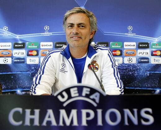 PK Real Madrid: Trainer Jose Mourinho 