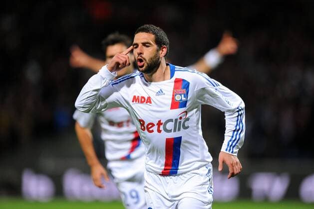 Football: Olympique Lyon (OL) - OSC Lille - Ligue 1 - 17.10.2010 - Lisandro Lopez ( Lyon ) - xABIBARDxFEPx  o0 Jubel, Freude