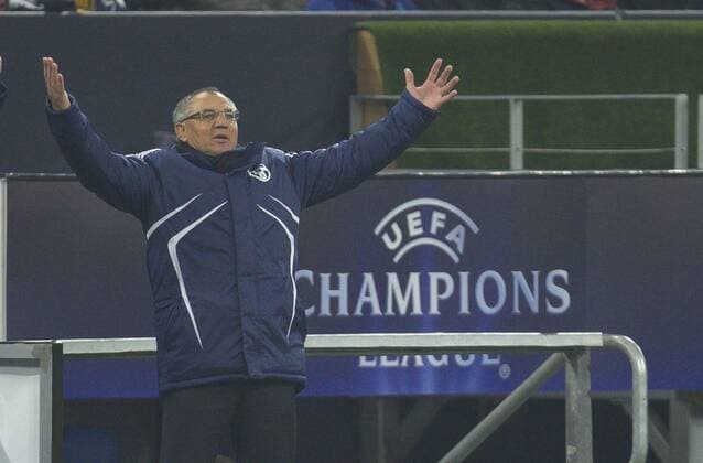 Trainer Felix Magath (Schalke) - CHAMPIONS LEAGUE - FC Schalke 04 vs. FC Hapoel Tel Aviv 3:1 - 20.10.2010 -