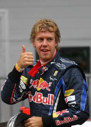 Qualifying, Sebastian Vettel (GER), Red Bull Racing, RB6 pole position Korean Grand Prix 