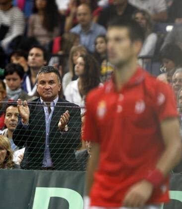 Srdjan Djokovic, Vater von Novak Djokovic (SRB)  o0 Familie Vater privat