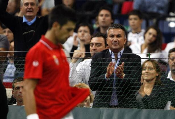 Srdjan Djokovic, Vater von Novak Djokovic (SRB)  o0 Familie Vater privat