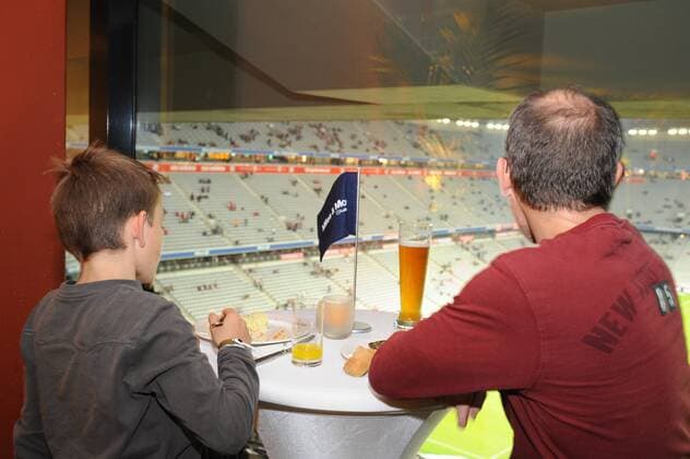 FC Bayern München --- VIP Loge in der Allianz Arena