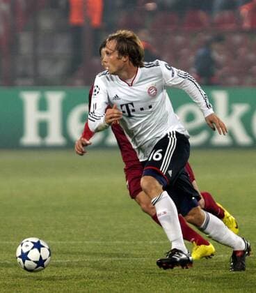 03.11.2010 Cluj-Napoca(Romania) CFR Cluj- FC Bayern München Champions League: Andreas Ottl Bayern München 