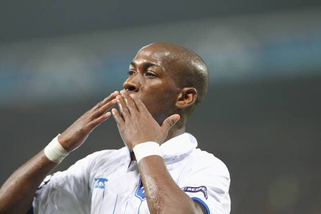 CHAMPIONS LEAGUE, AJ AUXERRE (weiß) AJAX AMSTERDAM (blau) -03.11.2010-JUBEL Steven LANGIL - XStephanieX - o0 Freude