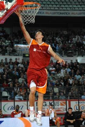 Nihad Djedovic (Roma) Lottomatica Virtus Roma vs Real Madrid Basket Euroleague 2010 2011 Palalottomatica, Roma - AntoniettaXBaldassarre
