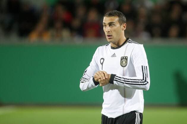 16.11.2010, U 21-Länderspiel Deutschland - England. Cenk Tosun (Deutschland).
