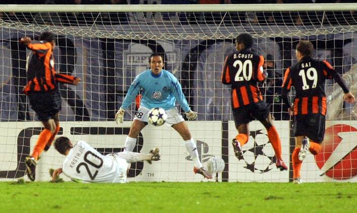 23.11.2010 Belgrade(Serbia) Partizan-Shakhtar Donetsk Champions league Vladimir Stojkovic(c) Partizan : 