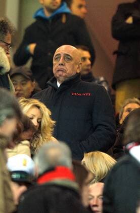 Vizepräsident Adriano GALLIANI , AC Milan - Champions League 2010 2011 NicoloXZangirolami