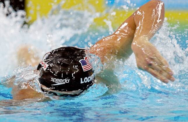 FINA WM DUBAI, 17.DEZ.10 - SCHWIMMEN, Weltmeisterschaften 2010, 200m Lagen der Herren. Bild zeigt Ryan Lochte (USA). 