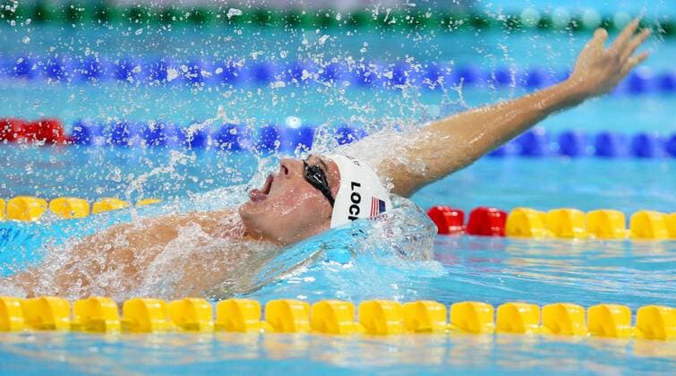 SCHWIMMEN - WM 2010 DUBAI, 19.DEZ.10, FINA Weltmeisterschaften 2010, 200m Rücken der Herren. Bild zeigt Ryan Lochte (USA). 