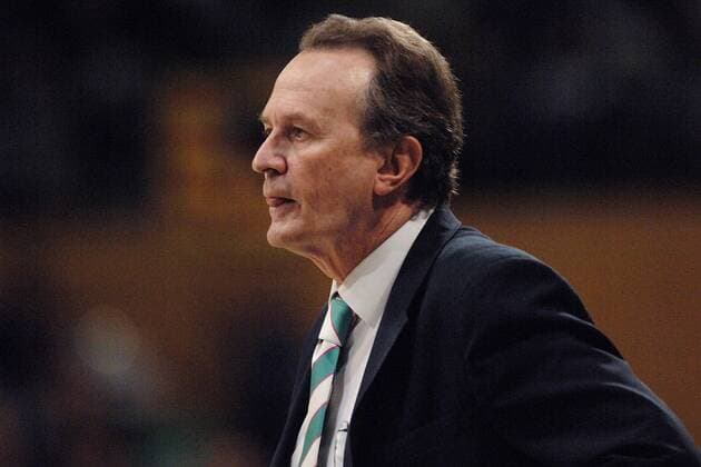 Coach Aito Garcia Reneses (Malaga), DKV Joventut (grün) - Unicaja Malaga (weiß) - 