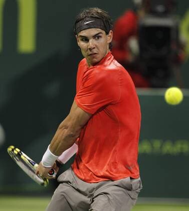 Exxon Mobil Open 2011, International Series, Khalifa Complex, Doha, Rafael Nadal (ESP),