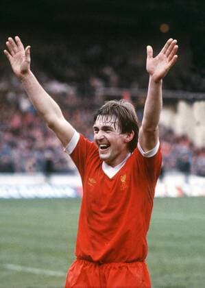 Kenny Dalglish (Liverpool FC ) - The Milk League Cup Final; Liverpool v Tottenham Hotspur (Spurs) 