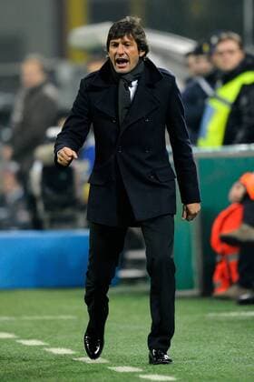 Coppa Italia Inter Mailand (blau) vs. CFC Genua 1893 (weiß) 3:2 Trainer Leonardo 