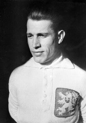 Famous Czechoslovak goalkeeper Frantisek Planicka.  CTKPhoto00126216 o0 Porträt