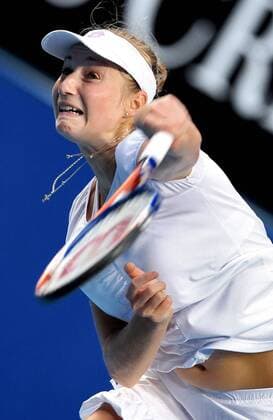 MELBOURNE, 18.JAN.11 - WTA Tour, Grand Slam, Australian Open 2011. Bild zeigt Ekaterina Makarova (RUS). 