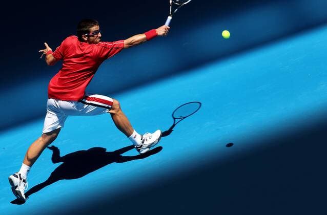 TENNIS - ATP, Australian Open MELBOURNE,AUSTRALIEN,19.JAN.11 - TENNIS - ATP World Tour, Grand Slam, Australian Open 2011. Bild zeigt Janko Tipsarevic (SRB). 