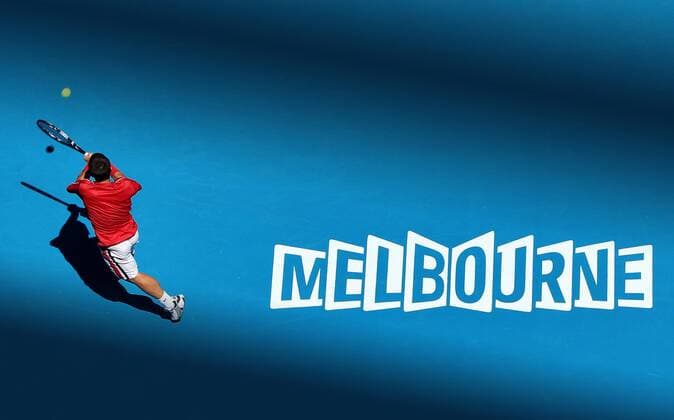 TENNIS - ATP, Australian Open MELBOURNE,AUSTRALIEN,19.JAN.11 - TENNIS - ATP World Tour, Grand Slam, Australian Open 2011. Bild zeigt Janko Tipsarevic (SRB). 