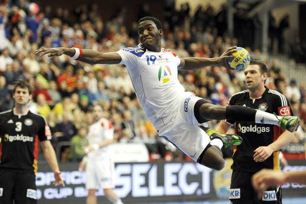 Handball WM der Herren 2011 - Kristianstad 19.01.2011 - Deutschland (GER) vs. Frankreich (FRA) - Luc Abalo (FRA) - KP0300003 