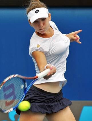 Grand Slam, Bild zeigt Simona Halep (Rumänien). 