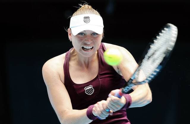Grand Slam, Bild zeigt Vera Zvonareva (RUS). 