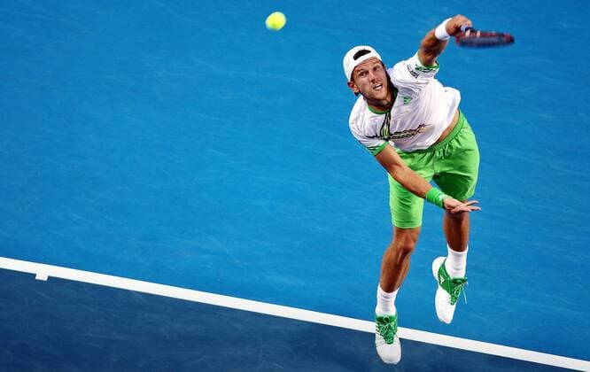 Grand Slam, Bild zeigt Juergen Melzer (AUT). 