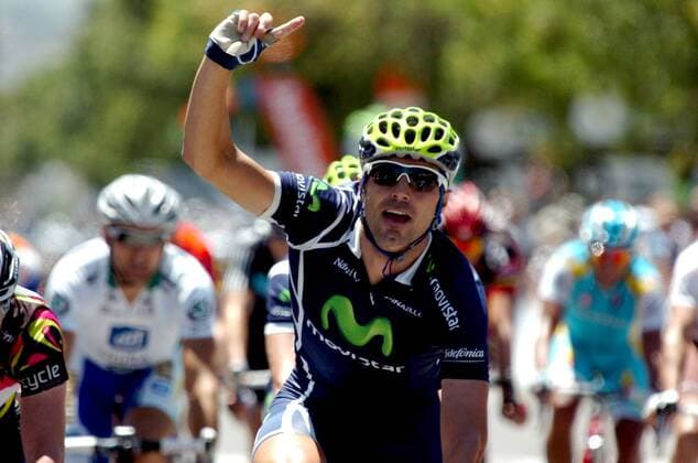 McLaren Vale - Willunga, Movistar 2011, Jos Ventoso  o0 Jubel, Freude