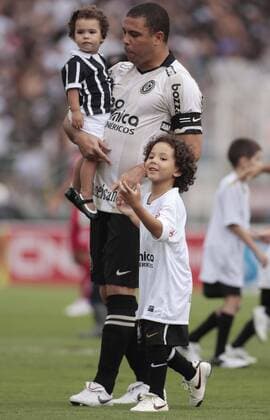 Ronaldo (Corinthians Sao Paulo) und sein Sohn Alex - Campeonato Paulista x(9)xRodrigoxCocax xFotoarenax  (3299)