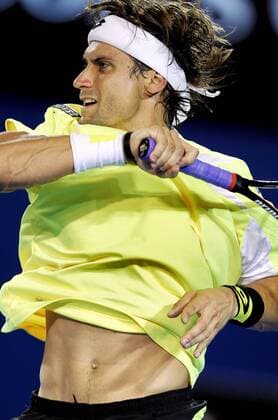TENNIS - ATP, Australian Open MELBOURNE,AUSTRALIEN,26.JAN.11 - TENNIS - ATP World Tour, Grand Slam, Australian Open 2011. Bild zeigt David Ferrer (ESP). 