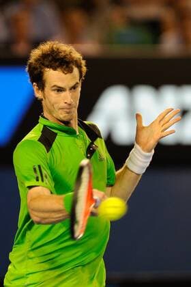 Melbourne, Victoria, Australia - Andy Murray (GBR) in action on day twelve of the 2011 Australian Open at Melbourne Park, Australia. - ZUMAx35